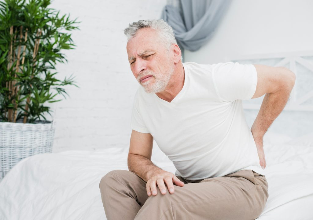 Pain in the lower back